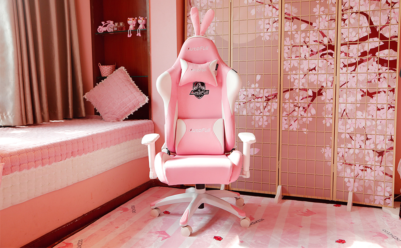 Компьютерное кресло AUTOFULL af/055/wp Pink Bunny